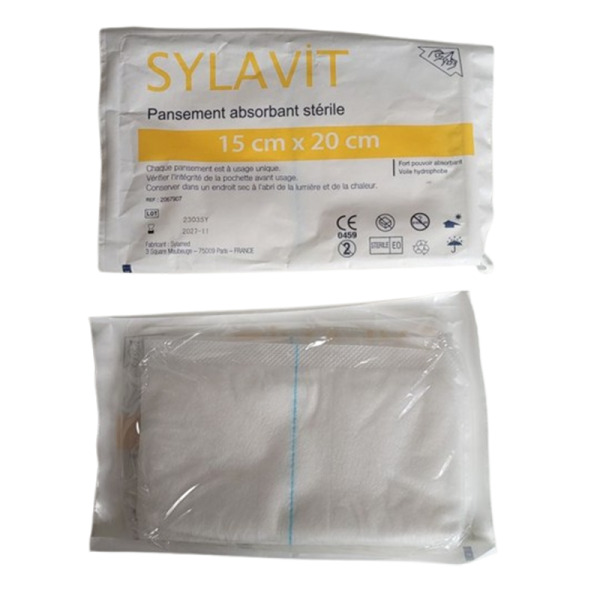 Pansement absorbant 15 x 20 cm Sylavit