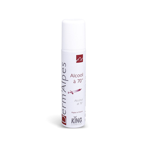 Spray alcool à 70° - King Derm’Alpes - 50 ml