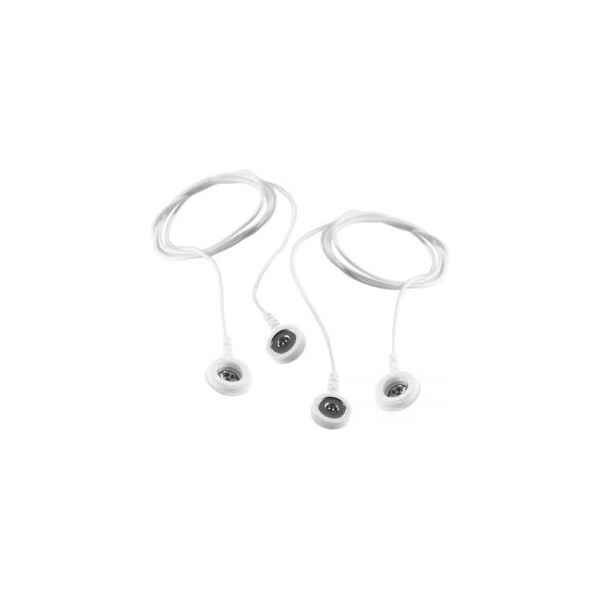 Câbles longs pour électrodes ActiTENS - pack de 2