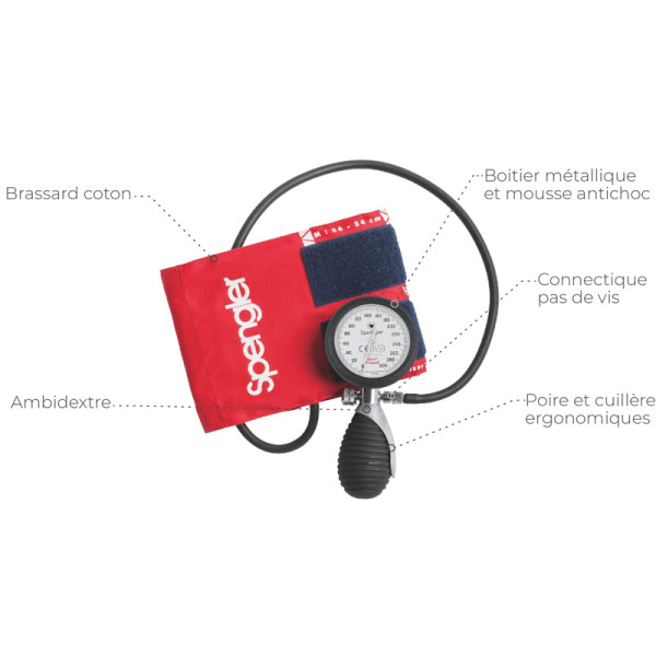 Tensiomètre manuel ambidextre Lian Métal - Spengler