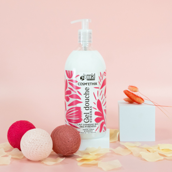 Gel douche au lait d'ânesse Bio
