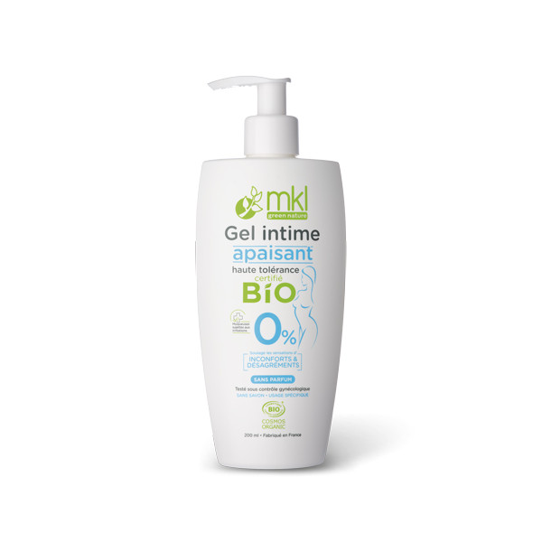 Gel hygiène intime apaisant Bio 