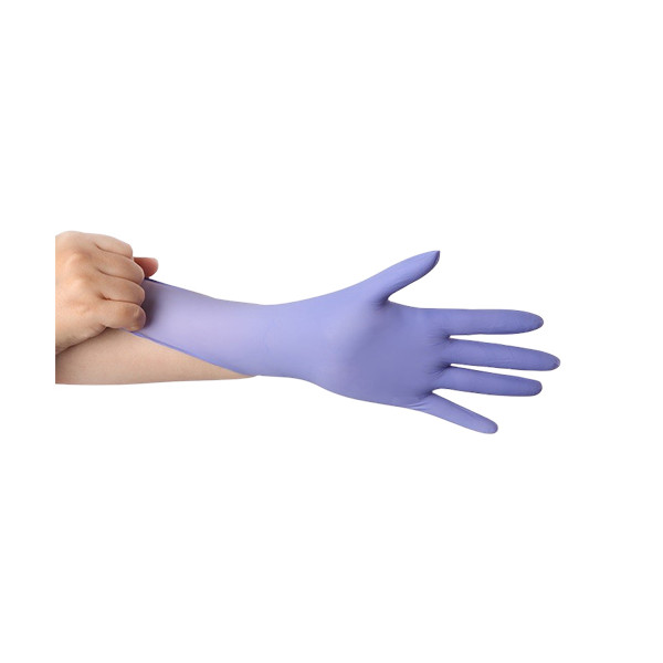 Gants nitrile non poudrés - S - 6/7 - Boîte de 100