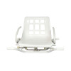Siège de bain pivotant accoudoirs relevables Edora