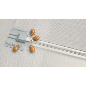 Housse intégrale de matelas Dermofresh 90x200x15 cm Anti-acariens et punaises de lit