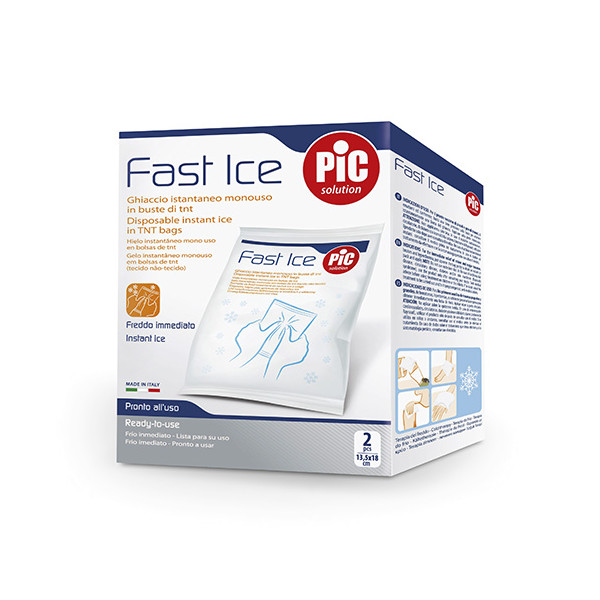 Poche de glace instantanée Pic Solution 13,5x18 cm - La boîte de 2 sachets