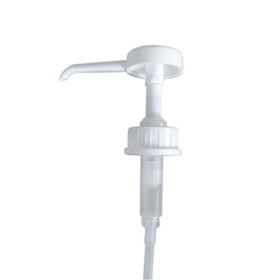 Pompe doseuse blanche pour bidon 5L