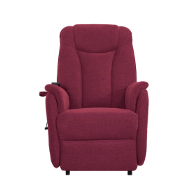 Fauteuil releveur confort Novo Plus - Maille chenille Bordeaux - Livorno
