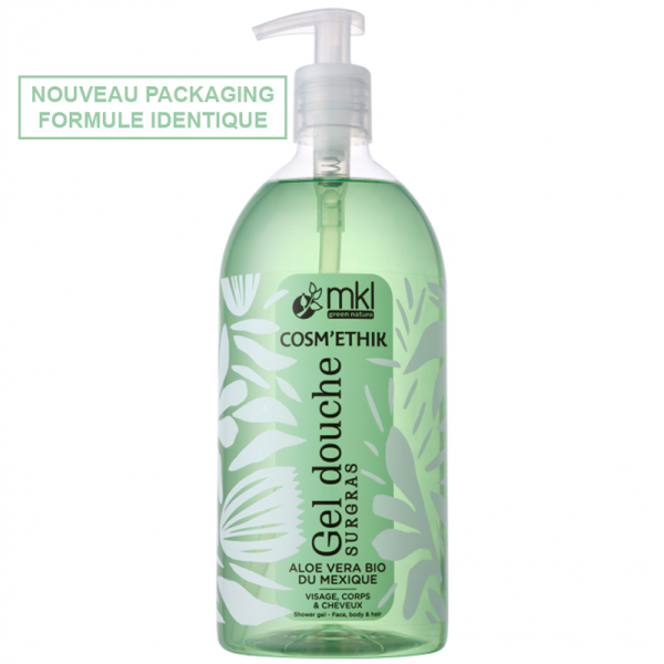 Gel douche à l'aloe vera Bio