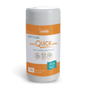 Lingettes désinfectantes Anios Quick Wipes - 120 lingettes