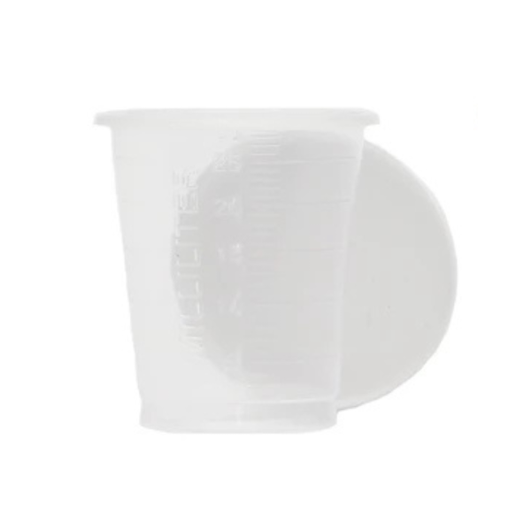 Gobelet gradué 30 ml transparent 