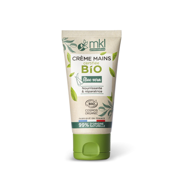 Crème mains à l'aloe vera Bio