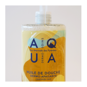 Huile de douche Dermo-Apaisante BIO 1l Aqua