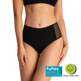 Culotte fuites urinaires Noir T48/50