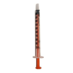 Seringue PIC Insuline 1ml - sans aiguille