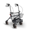 Rollator 4 roues Moov Go - Gris anthracite