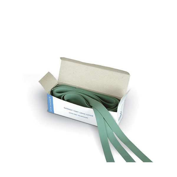 Garrot sans latex 75 cm x 1,8 cm 