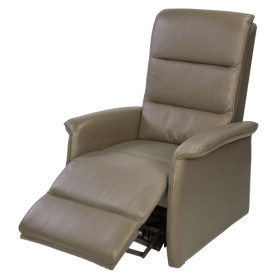 Fauteuil releveur confort Initio - PU (PU-078) Moka - Livorno