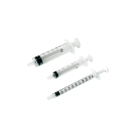 Seringue 3 pièces Tuberculine 1 ml sans aiguille