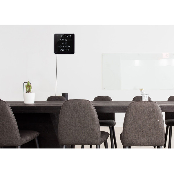 Horloge Ephéméris LED Blanc