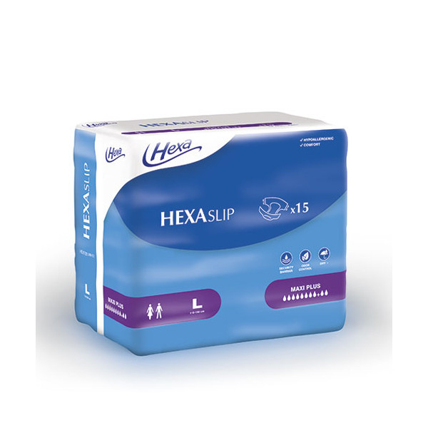 HEXAslip Maxi Plus L - Sachet de 15