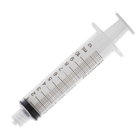 Seringue 3 pièces - 10 ml - Luer Lock centré