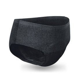 TENA Silhouette - Taille basse Normal Noir - Taille M