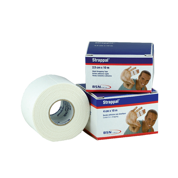 Strappal Bande adhésive non élastique  10 m x 4 cm 