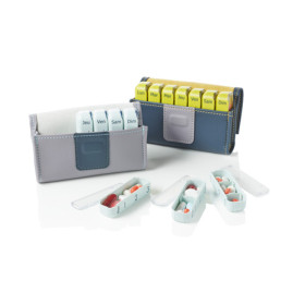 Pilbox Mini Gris foncé