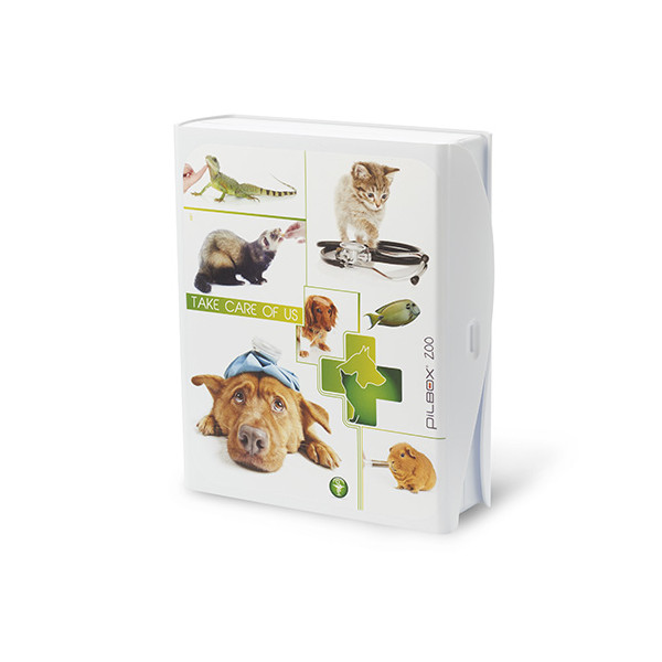 Pilulier semainier design fantaisie 7.4 zoo Pilbox®