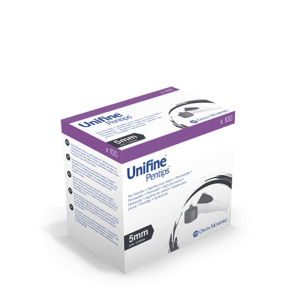 Aiguille Unifine Pentips pour stylo à insuline - 31 G / 5 mm
