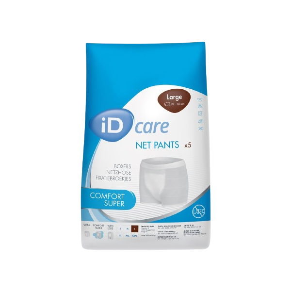 iD Care Net Pants / Boxers - Comfort Super - L