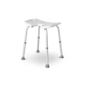 Tabouret rectangulaire avec découpe intime AquaClean