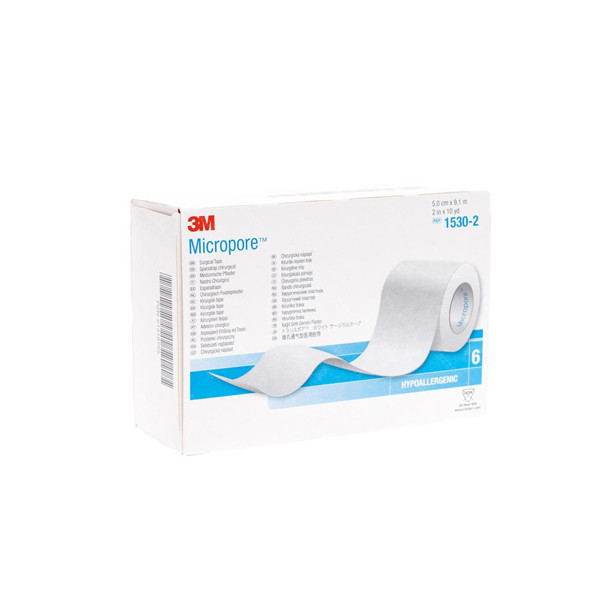Sparadrap 3M™ Micropore™ sans dévidoir