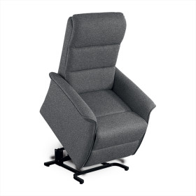 Fauteuil releveur confort Initio - Maille chenille Gris - Livorno