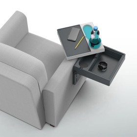 Tablette multifonctions pour fauteuil releveur et canapé