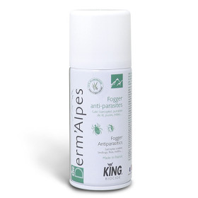 Fogger antiparasite (sarcopte gale, punaises lit) - King - 150 ml
