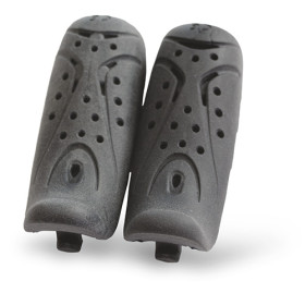 Canne anglaise Ergotech avec appui noir /canne noire