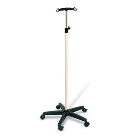 Pied à sérum base plastique - Crochets plastique