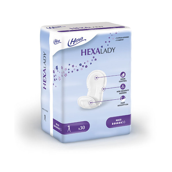 HEXA Lady Maxi - Sachet de 30