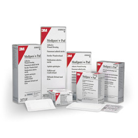 Medipore+Pad stérile avec compresse 6 x 10 cm
