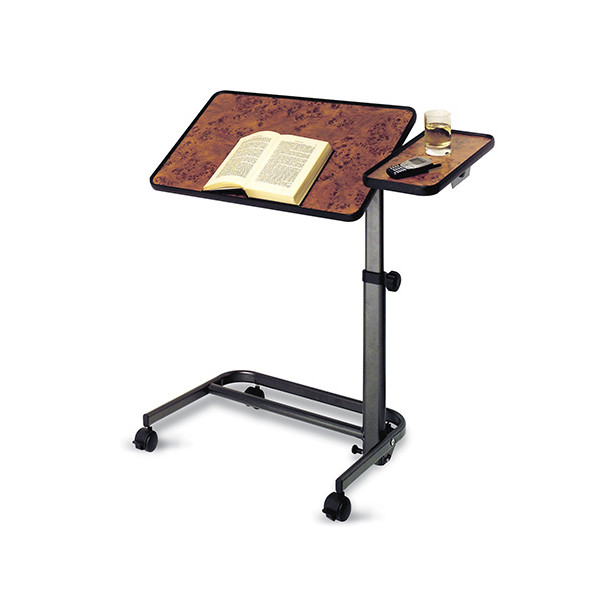 Table de lit diffusion ronce de noyer