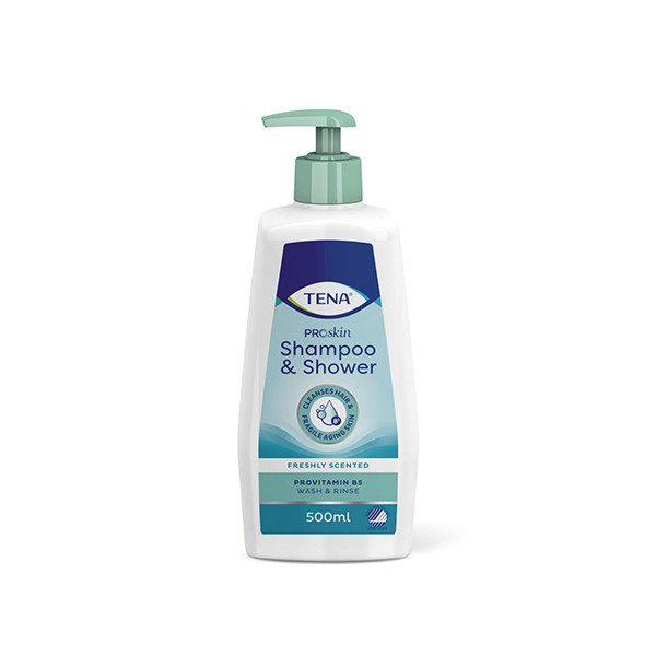 TENA ProSkin Shampoo & Shower - Flacon de 500 ml