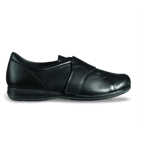 35 Yannick fermé, cuir, mixte noir T35