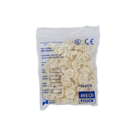 Doigtier roulé sans poudre Latex - S