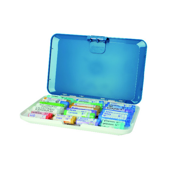 Pilulier homéopathique Pilbox® Homéo bleu