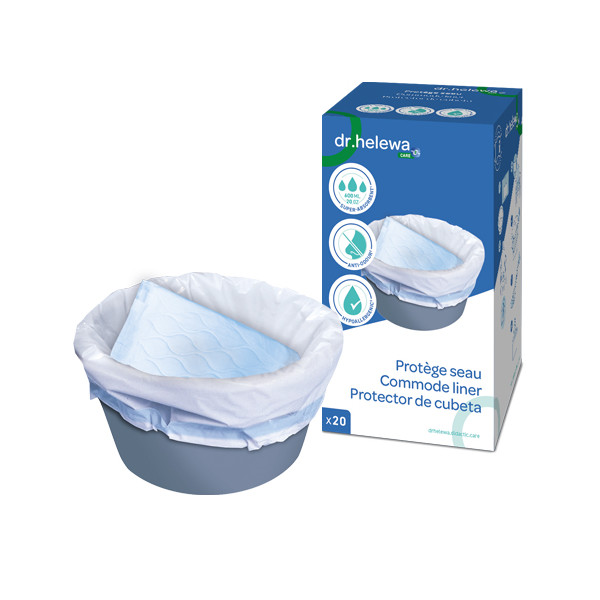 Protège seau pour chaise percée