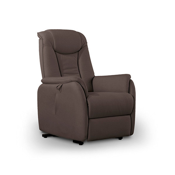 Fauteuil releveur confort Novo Plus - Micro peau Brun Taupé - Livorno