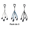 Rollator à une main Wheeleo - Pack de 3