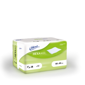 Alèses à usage unique HEXAbed 60 x 60 cm